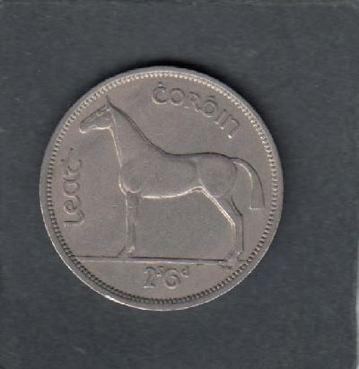 Beschrijving: 1/2 Crown HORSE